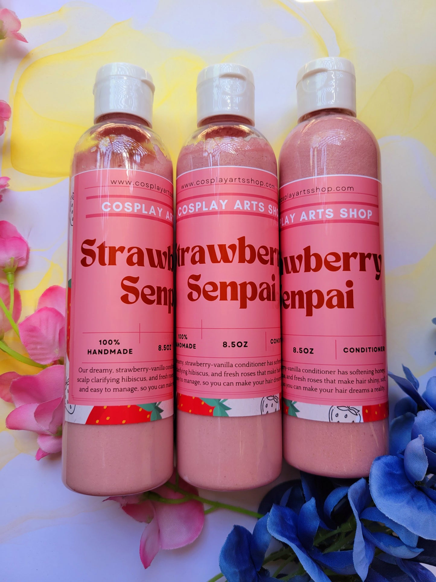 Strawberry Senpai Conditioner - Cosplay Arts Shop