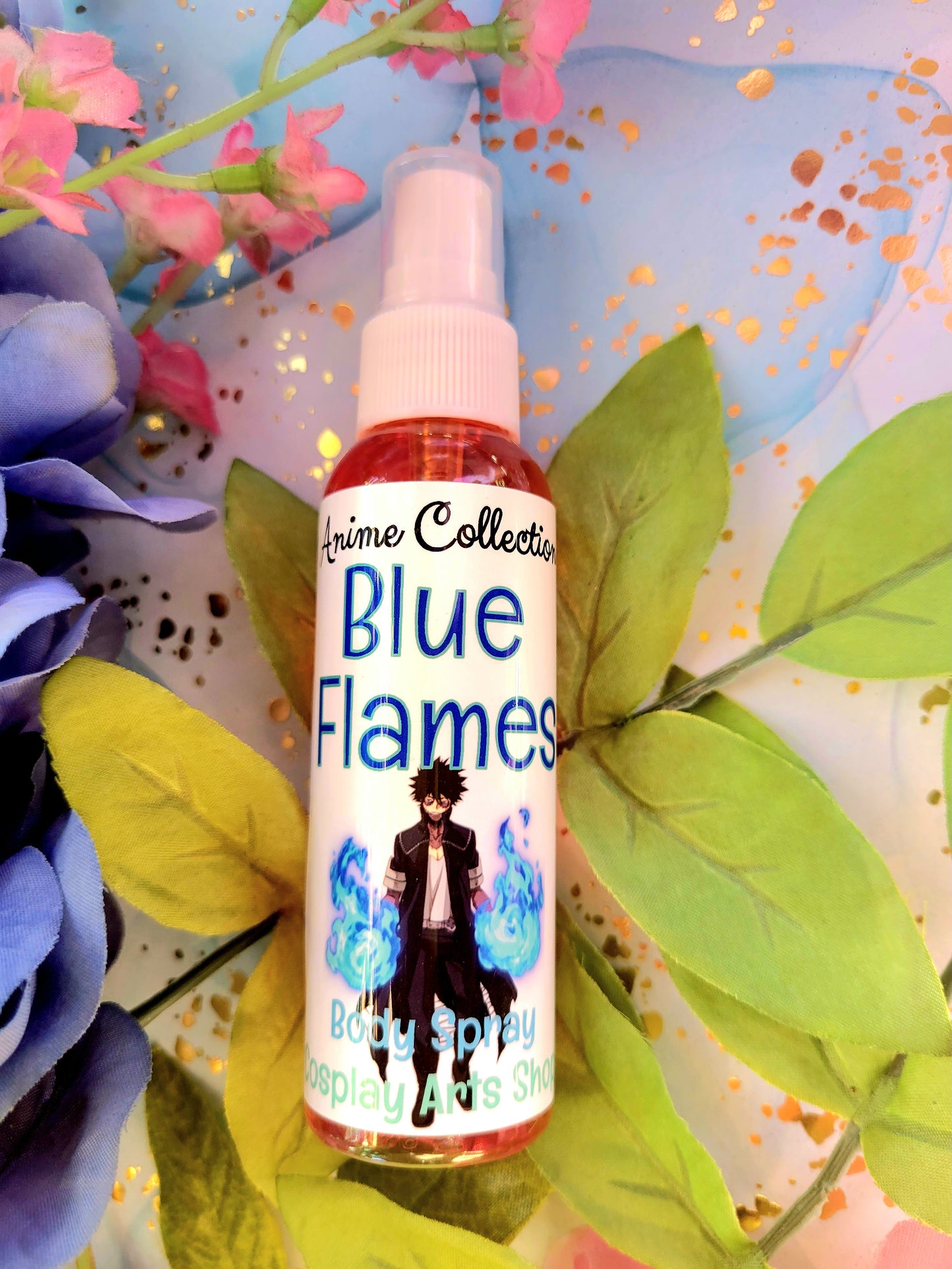 Blue Flames Body Splash - Cosplay Arts Shop