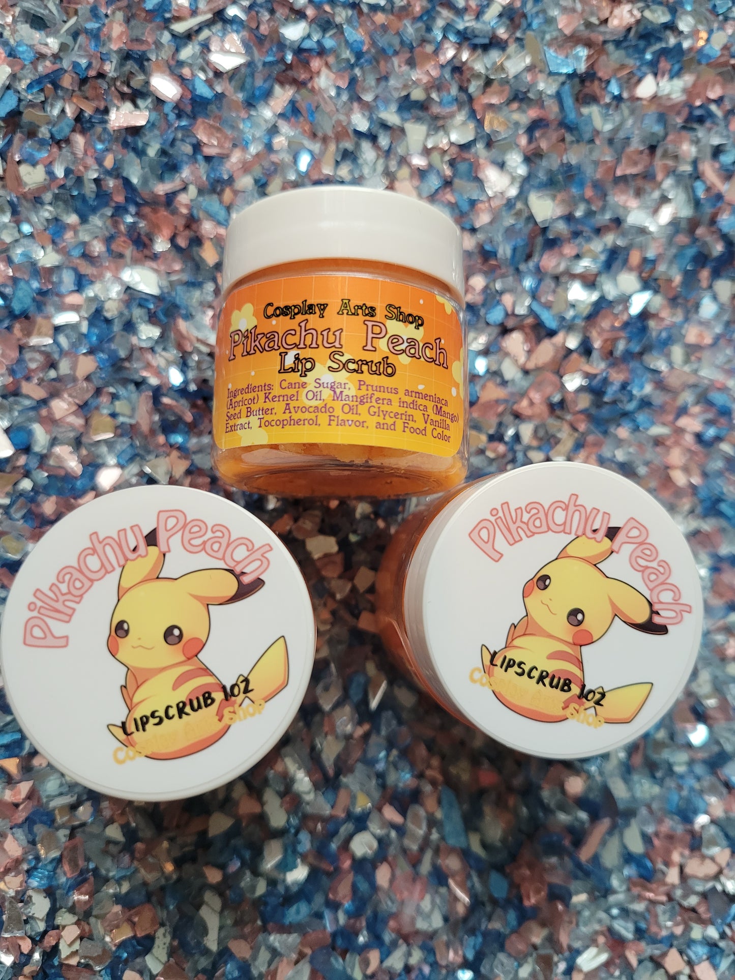 Pika Peach Lip Scrub - Cosplay Arts Shop