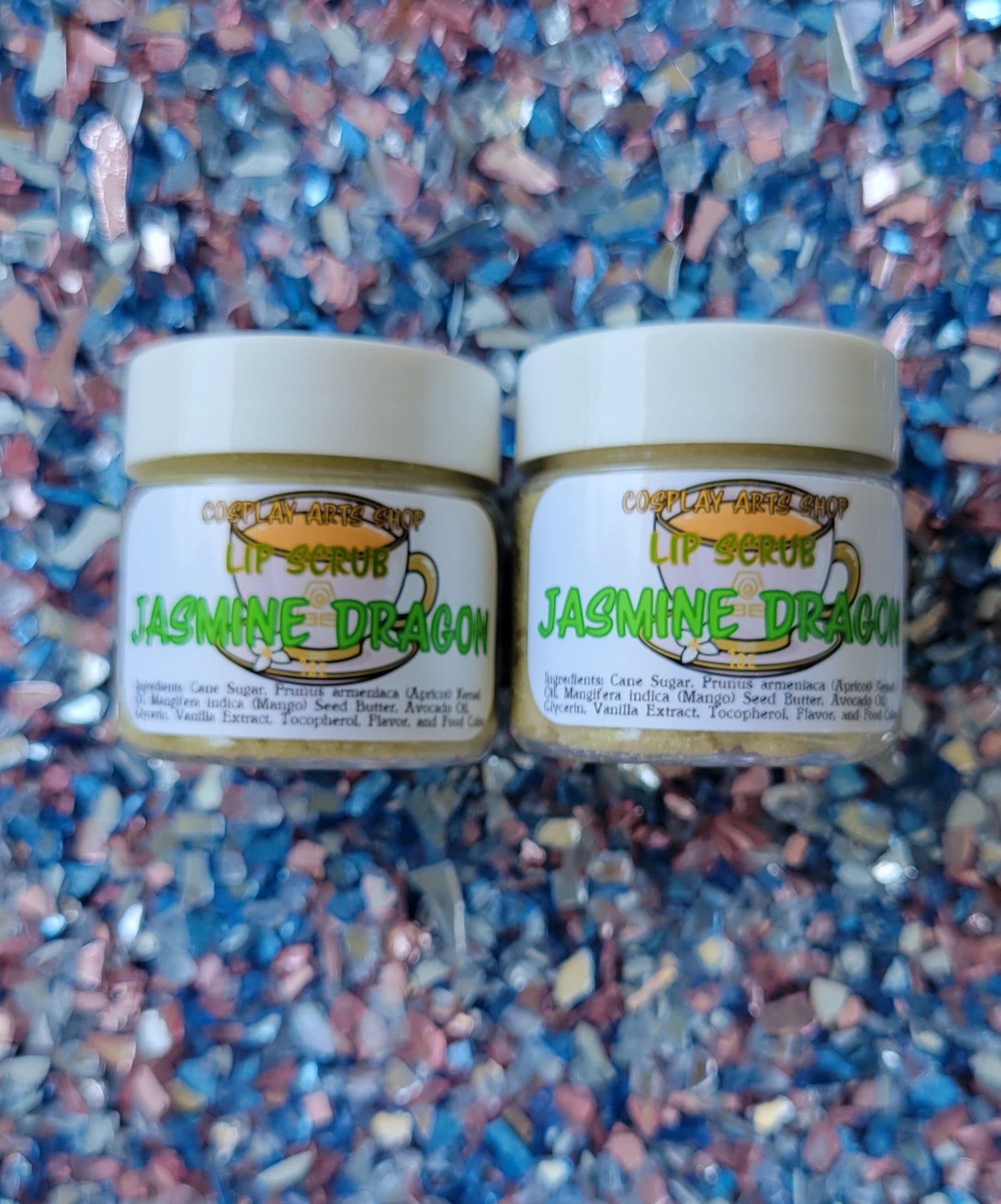 Jasmine Dragon Lip Scrub (Matcha Honey) - Cosplay Arts Shop