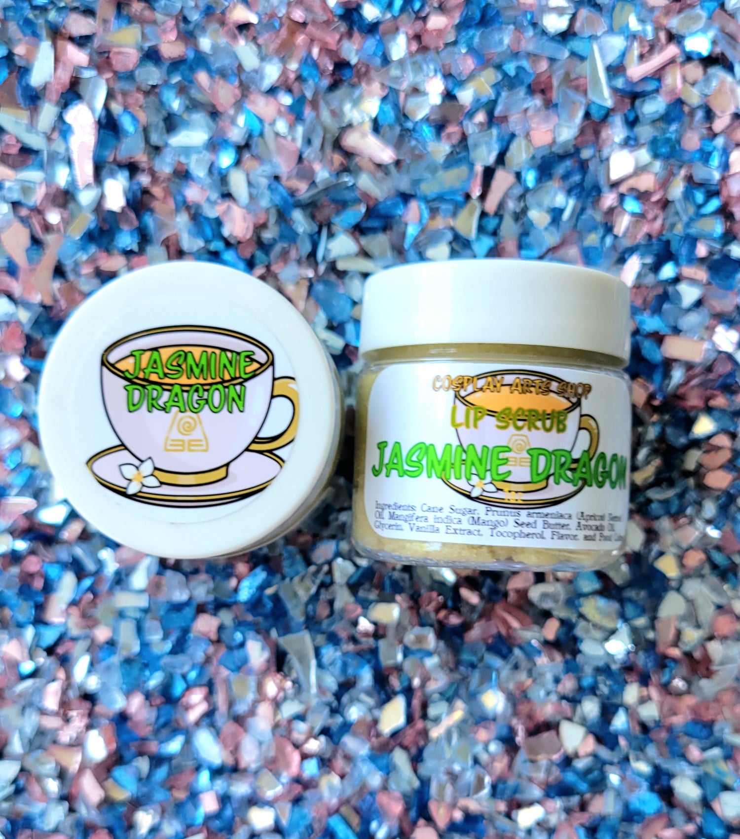 Jasmine Dragon Lip Scrub (Matcha Honey) - Cosplay Arts Shop