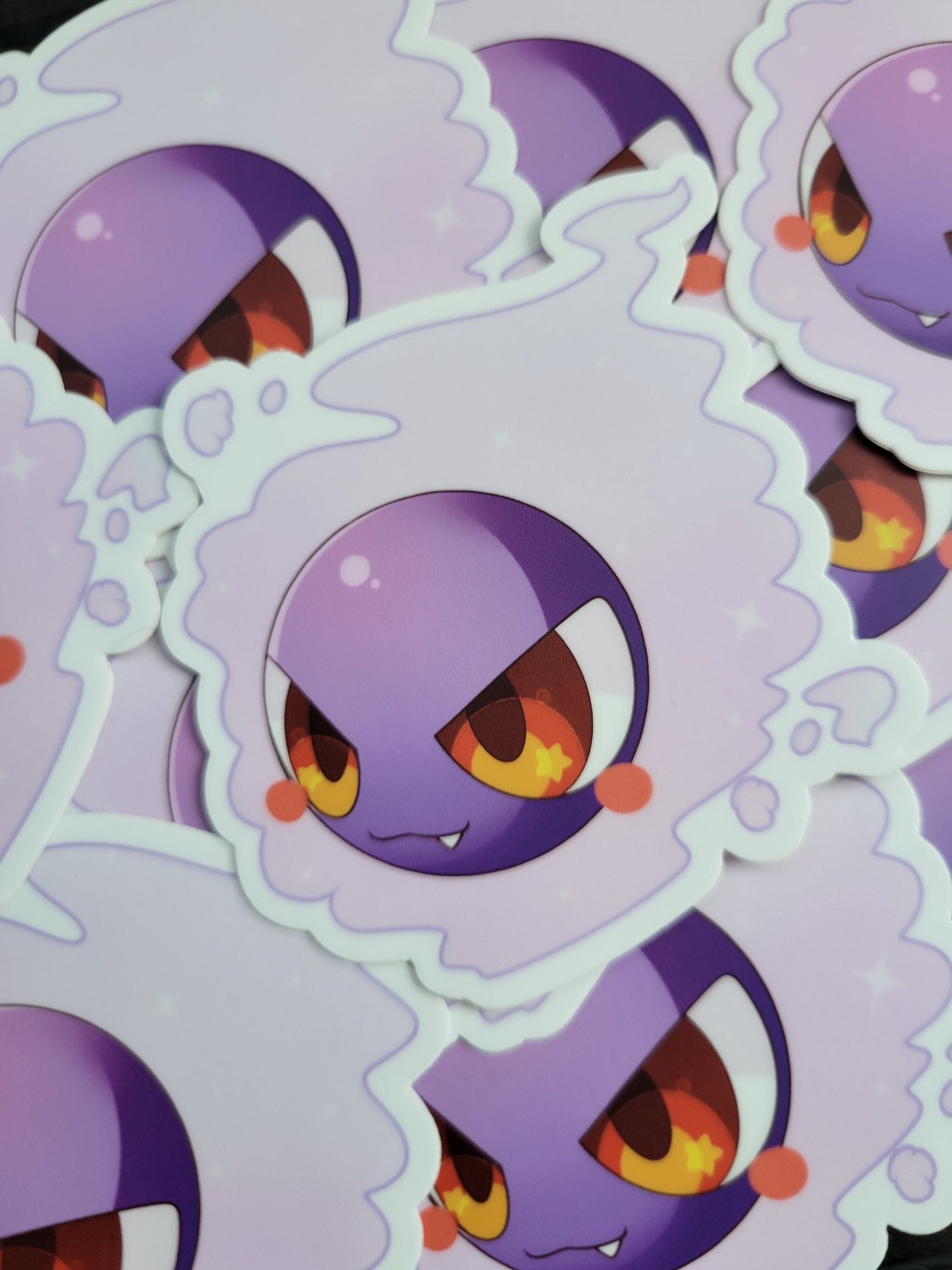 Purple Ghost Sticker - Cosplay Arts Shop