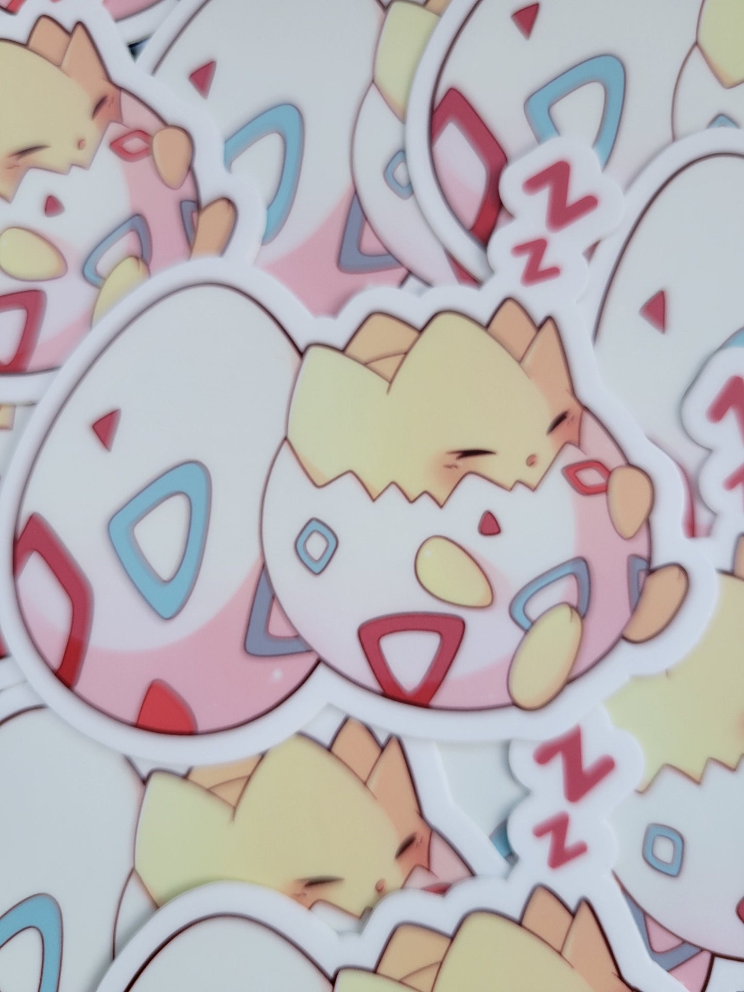 Sleeping Egg Sticker - Cosplay Arts Shop