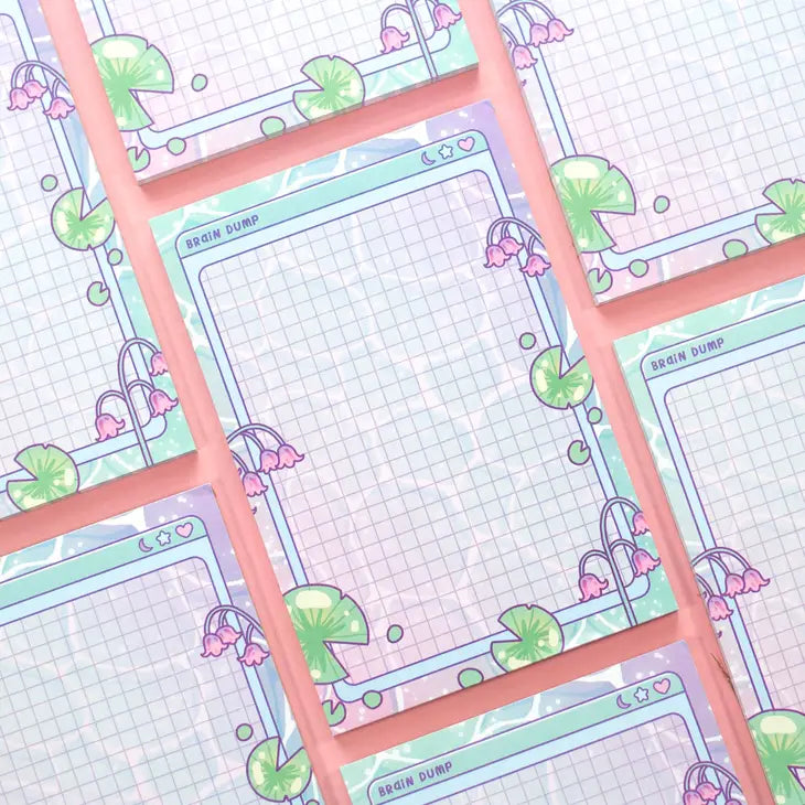 Lilypad Brain Dump Notepad - Cosplay Arts Shop