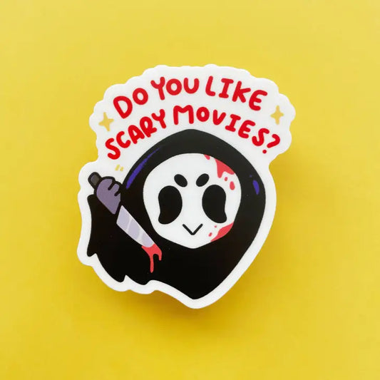 Scream | Do You Like Scary Movies Sticker - Cosplay Arts Shop