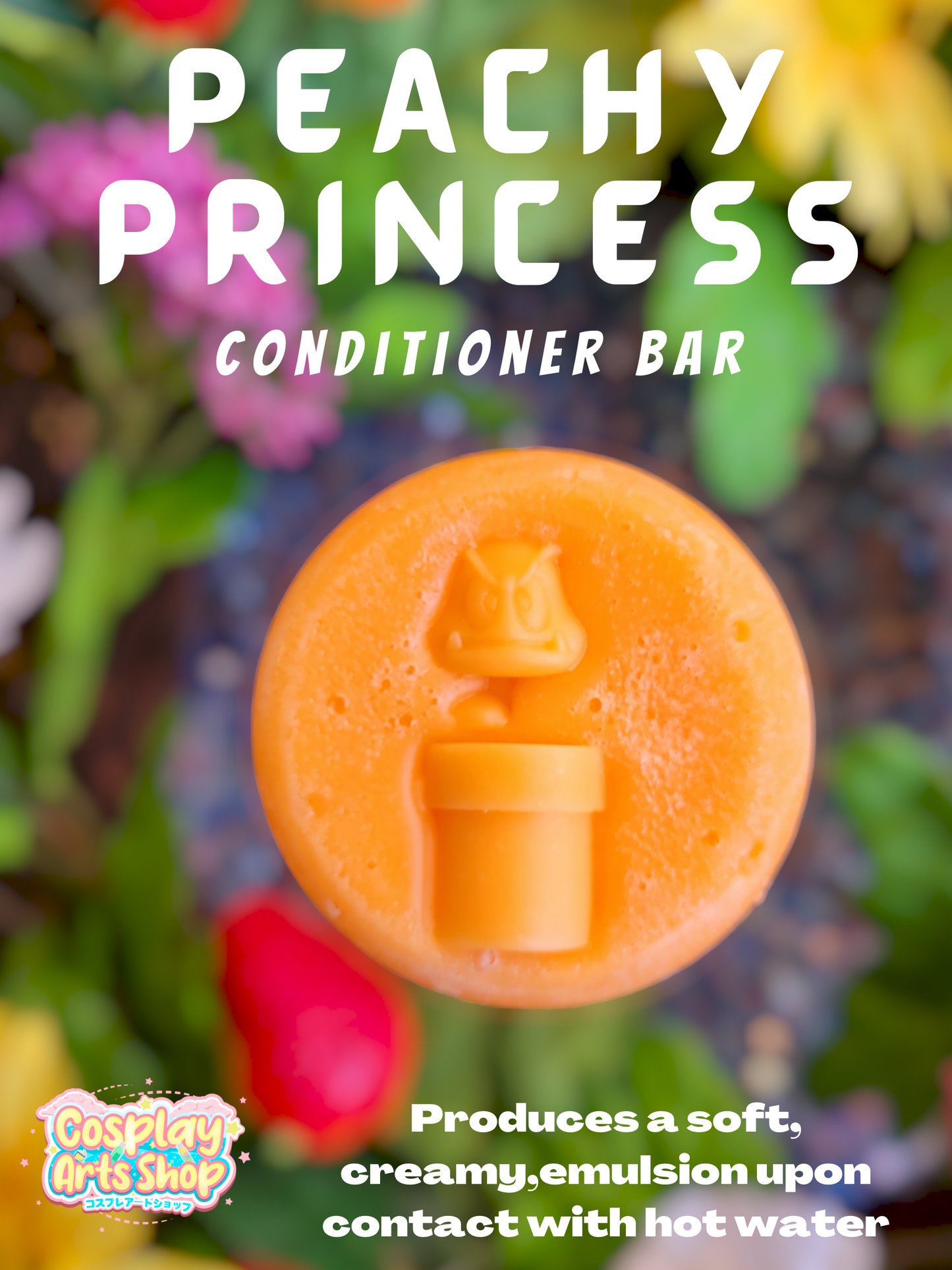 Peachy Princess Shampoo Bar - Cosplay Arts Shop