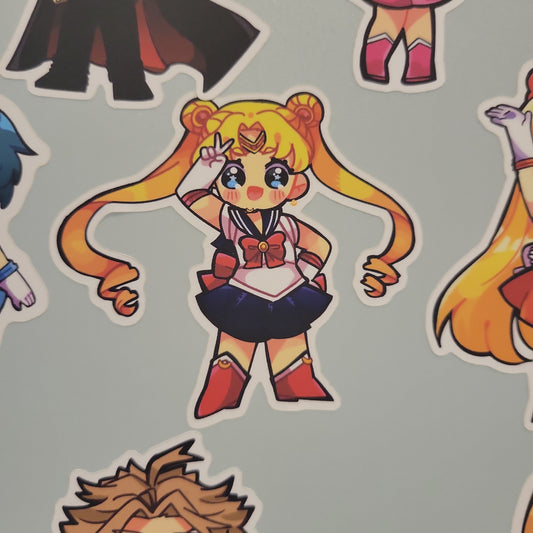 Sailor Guardians Stickers - Cosplay Arts Shop