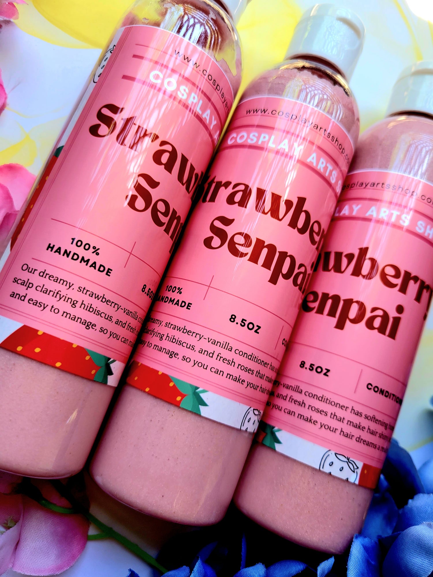 Strawberry Senpai Conditioner - Cosplay Arts Shop