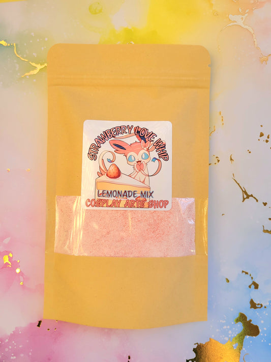 Strawberry Love Whip Lemonade Mix - Cosplay Arts Shop