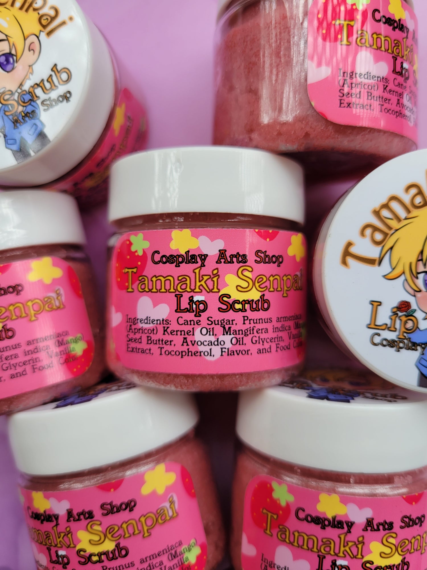 Tamaki Senpai Lip Scrub (Strawberry) - Cosplay Arts Shop