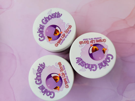 Going Ghostly Lip Scrub (Grape) - Cosplay Arts Shop