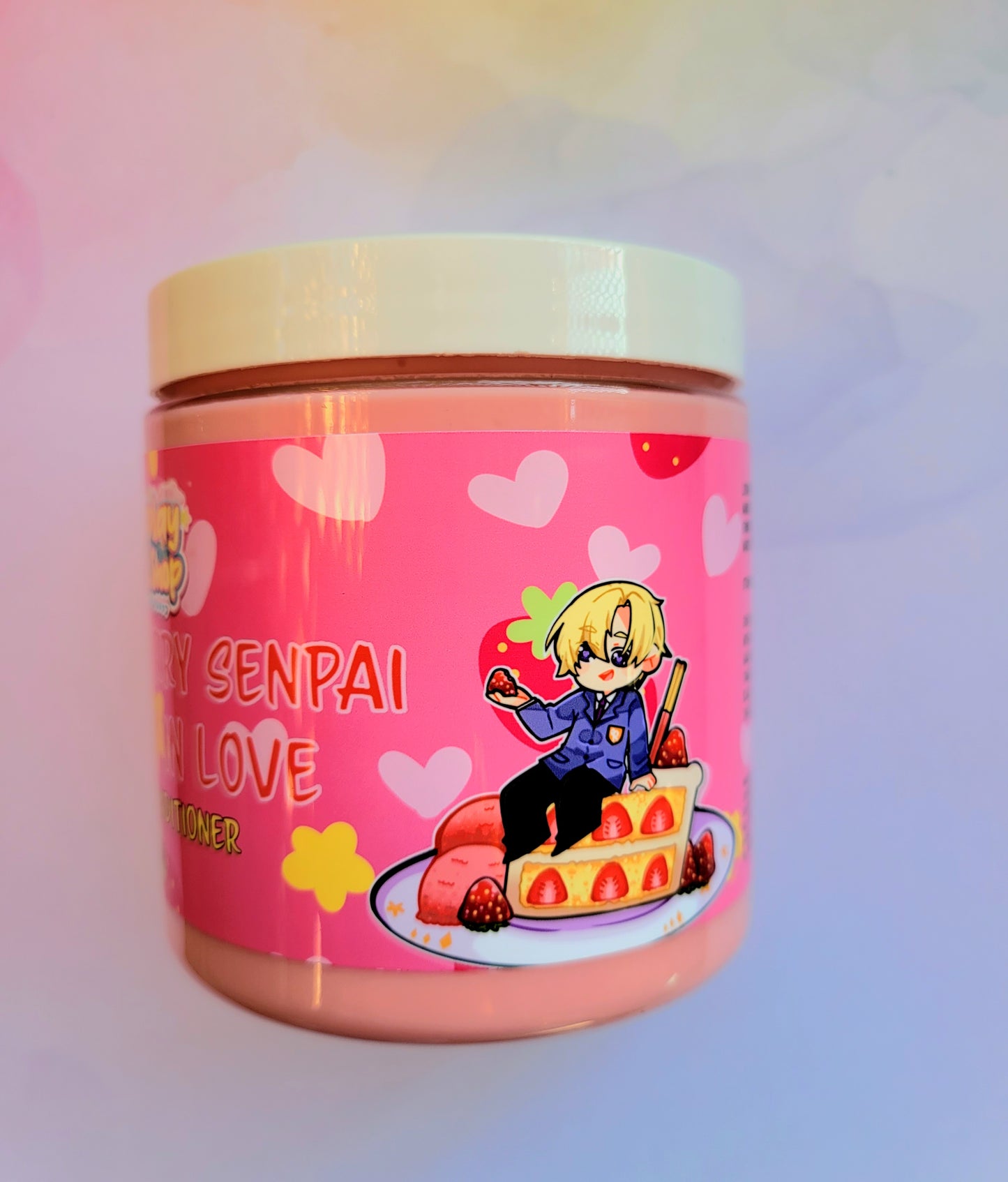 Strawberry Senpai Deeply In Love Hair Mask - Cosplay Arts Shop