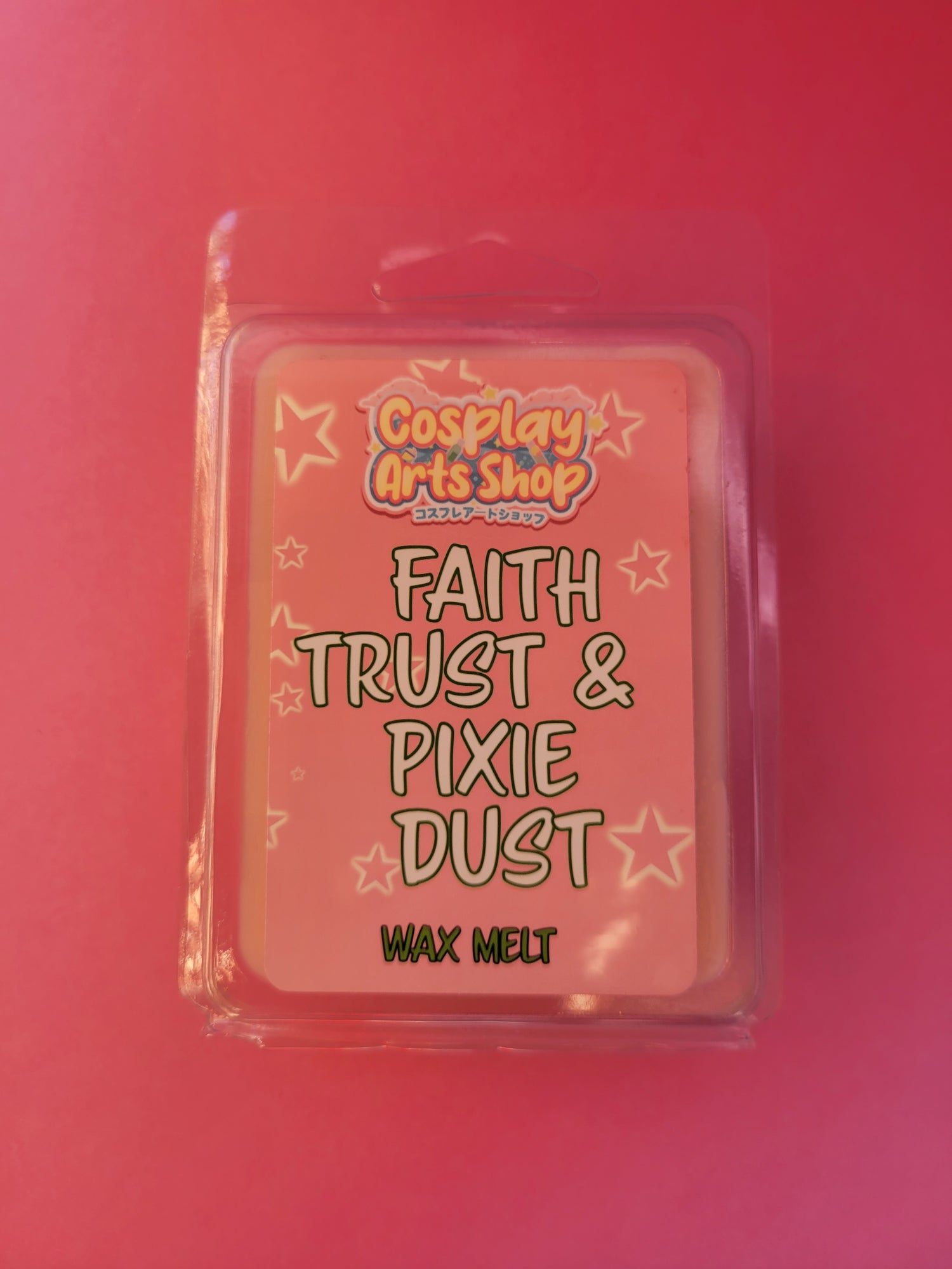 Faith, Trust, Pixie Dust Wax Melt - Cosplay Arts Shop