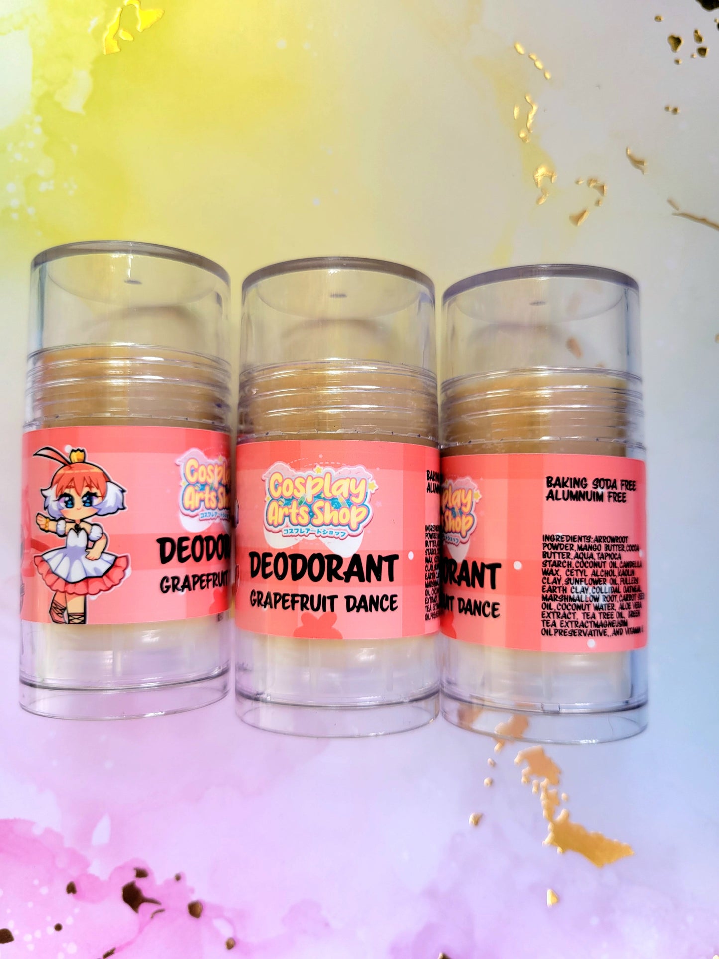 Grapefruit Dance Deodorant - Cosplay Arts Shop