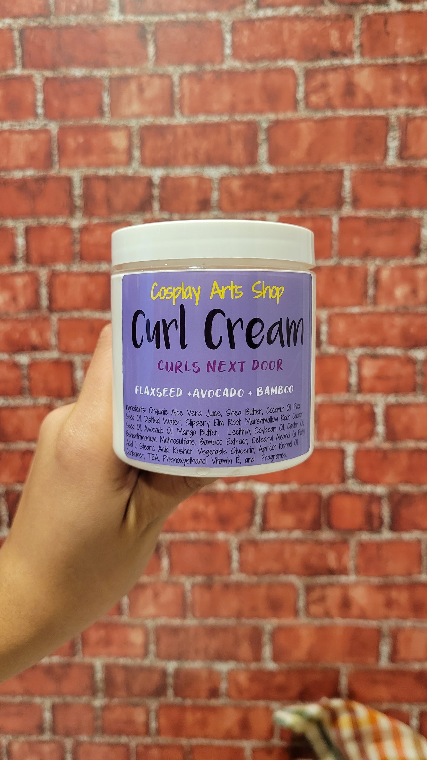 Curl Enhancing Cream  Curls Next Door - Cosplay Arts Shop
