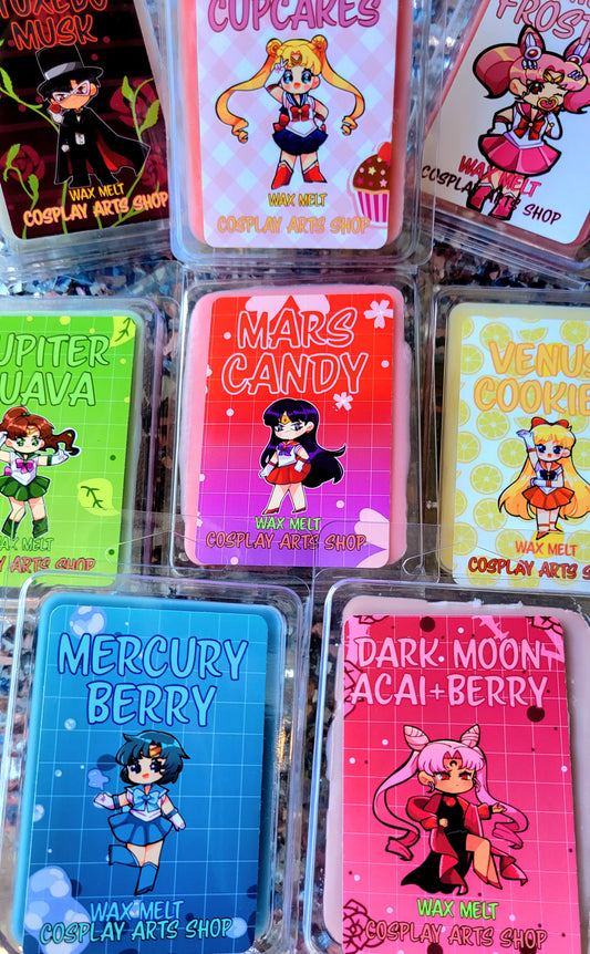 Sailor Scouts Wax Clamshell Melts - Cosplay Arts Shop