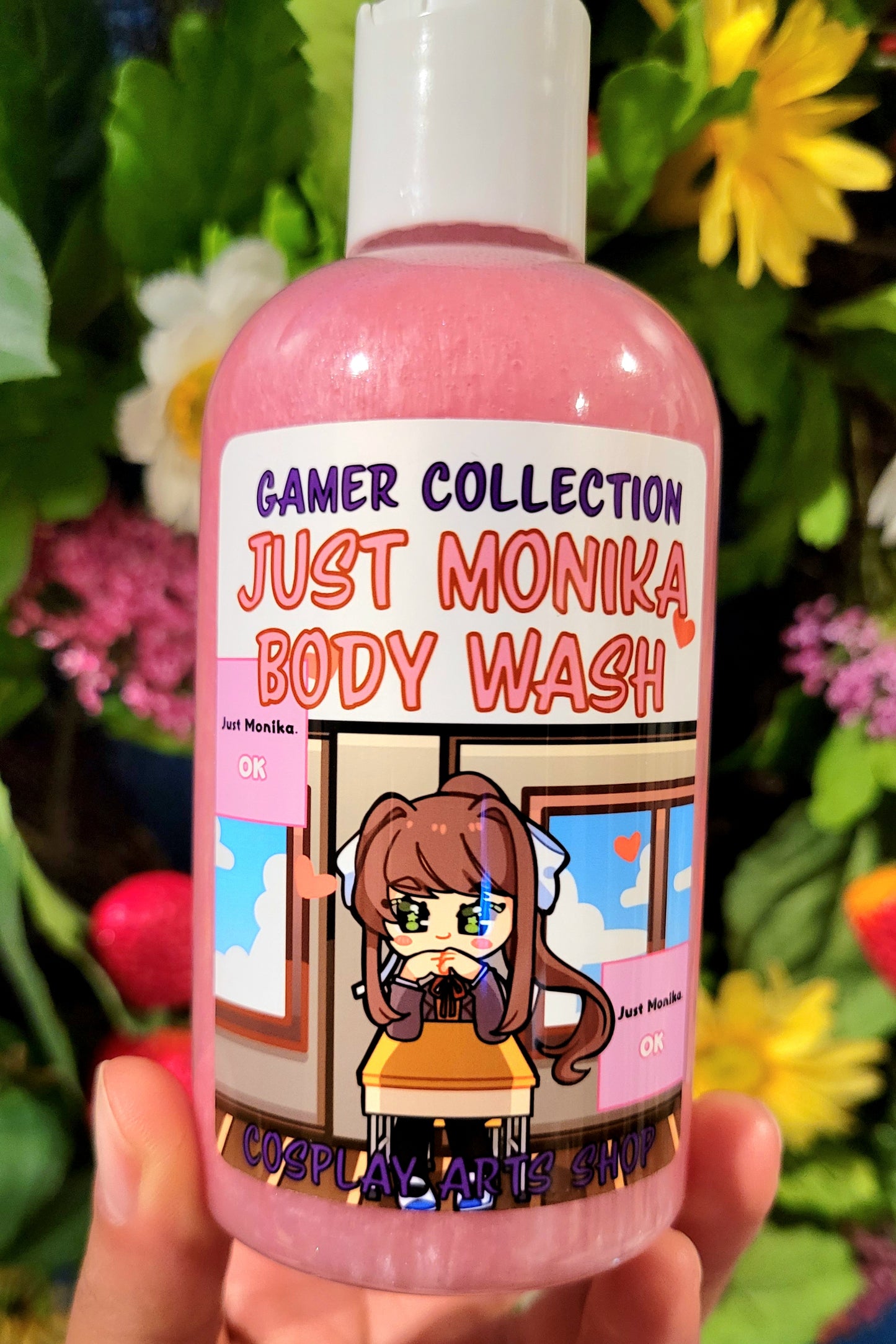 Just Monika Body Wash - Cosplay Arts Shop