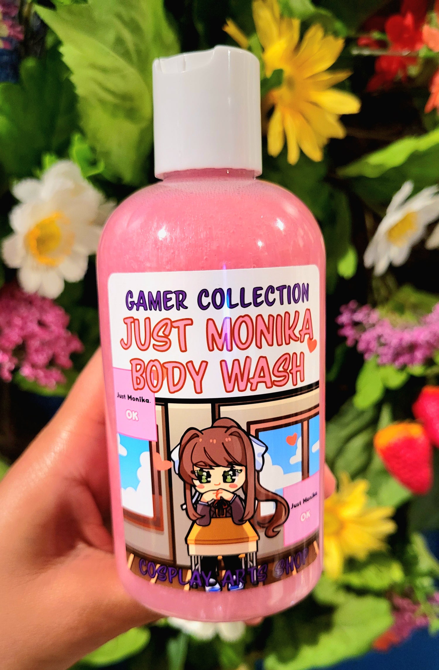 Just Monika Body Wash - Cosplay Arts Shop