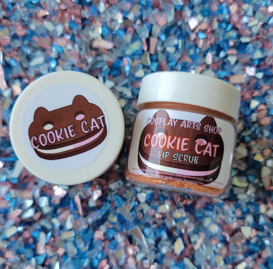 Cookie Cat Lip Scrub (Cookie Butter) - Cosplay Arts Shop