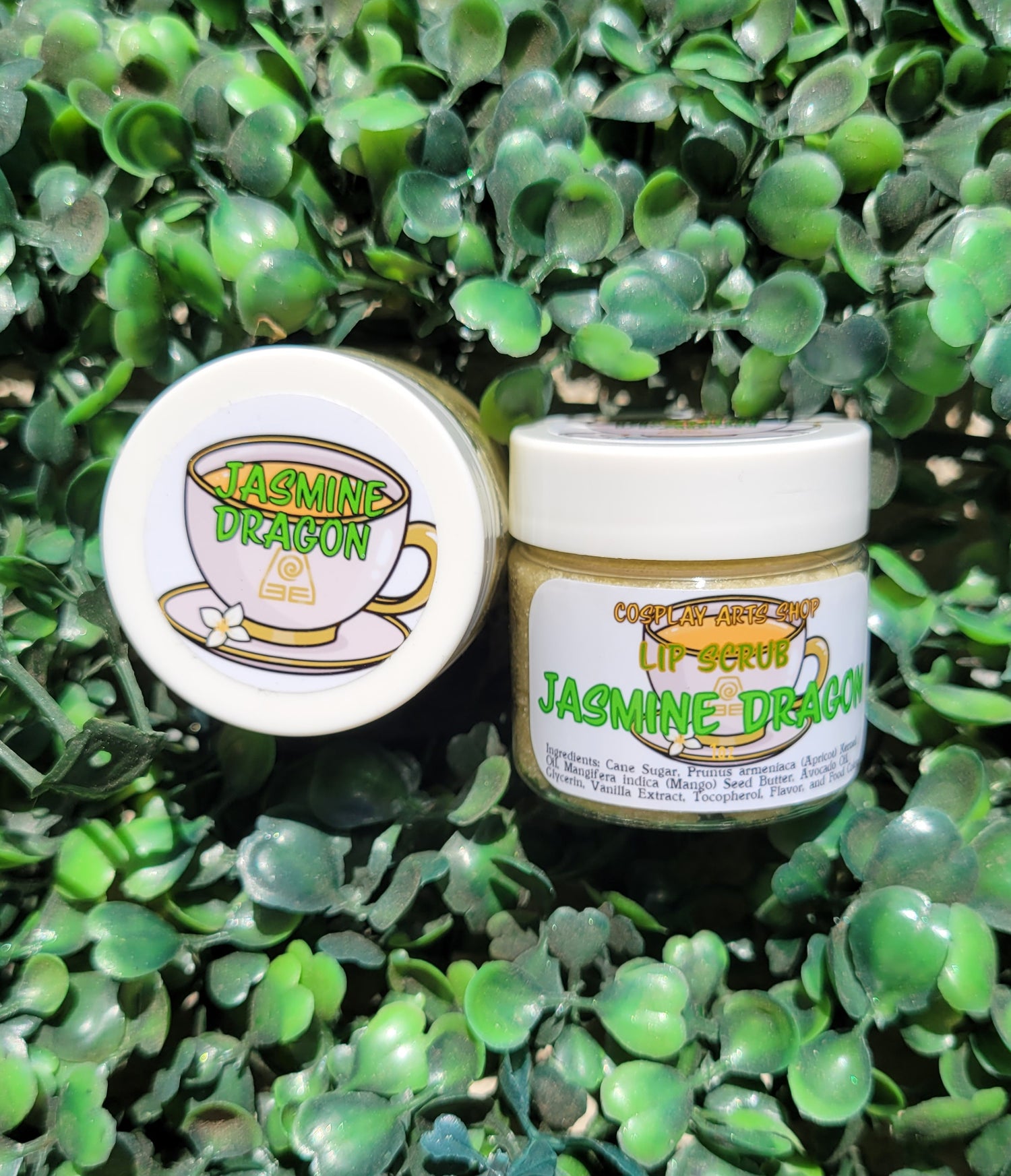 Jasmine Dragon Lip Scrub (Matcha Honey) - Cosplay Arts Shop