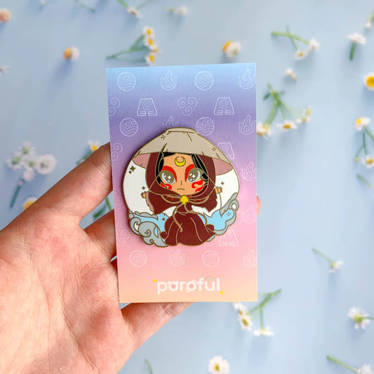 Painted Lady Enamel Pin - Cosplay Arts Shop