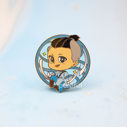 Sokka Chibi Enamel Pin - Cosplay Arts Shop