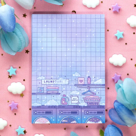 Laundromat Notepad - Cosplay Arts Shop