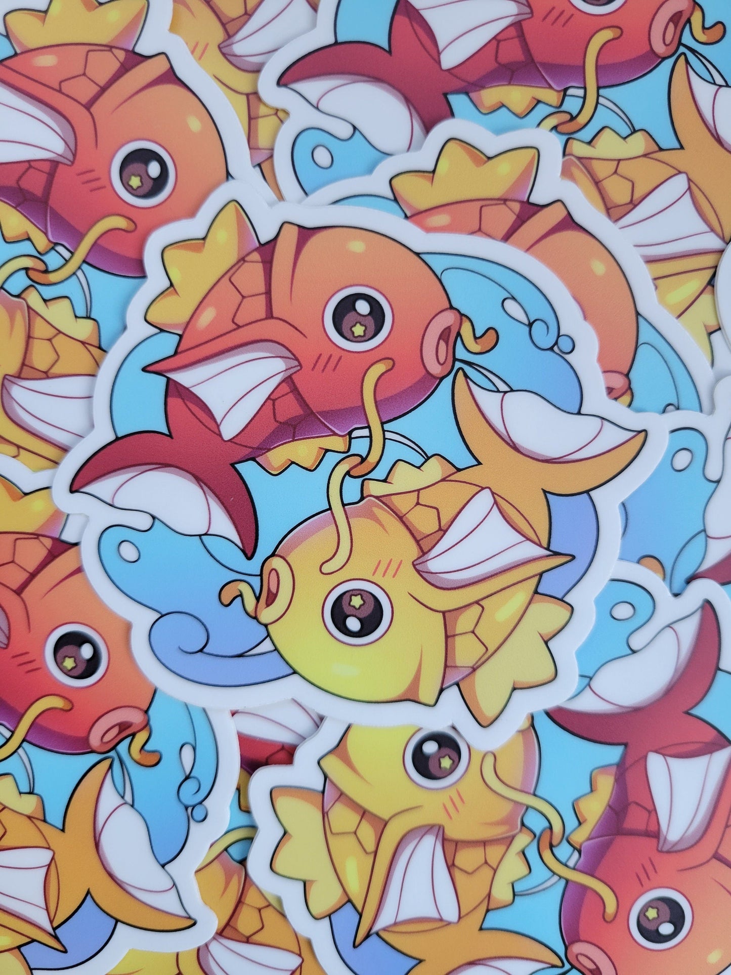 Anime Inspired Animal Sticker | Fish Sticker