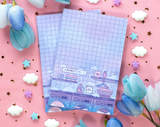 Laundromat Notepad - Cosplay Arts Shop