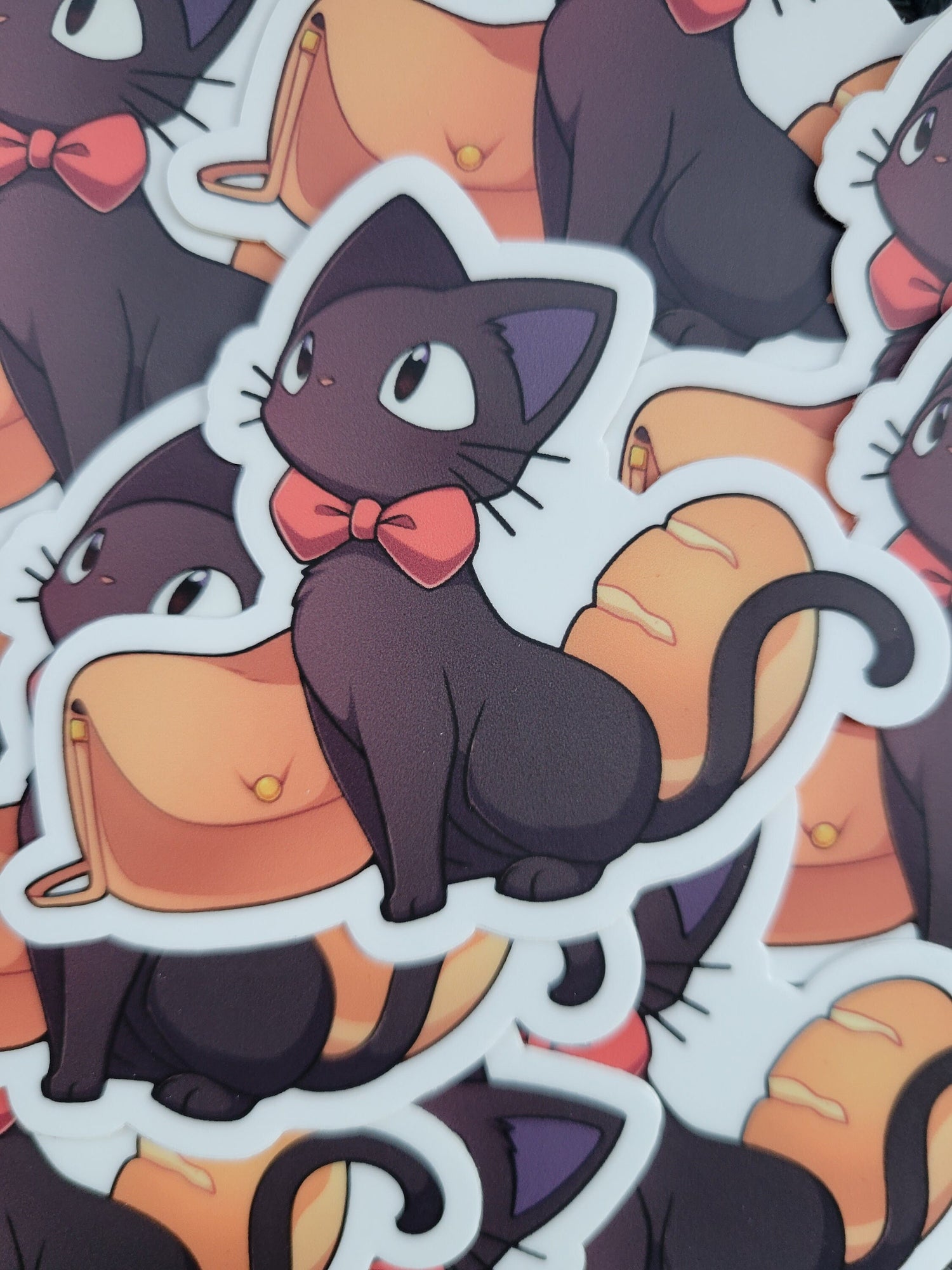 Black Cat Sticker - Cosplay Arts Shop