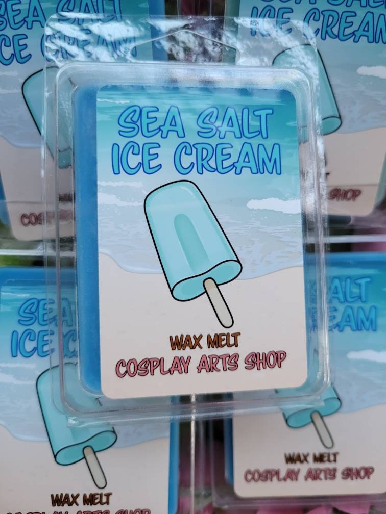 Sea Salt Ice Cream Wax Melt - Cosplay Arts Shop