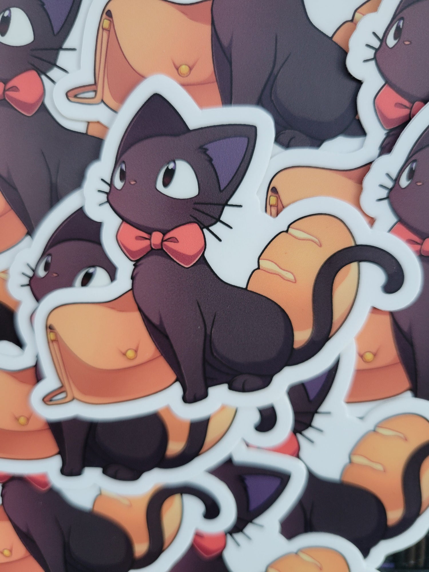 Black Cat Sticker - Cosplay Arts Shop